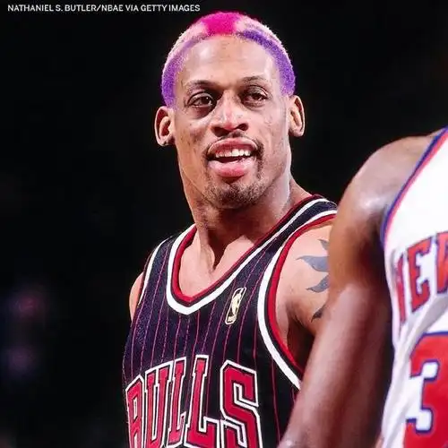 罗德曼玩过的那些头发!你最喜欢哪一款?