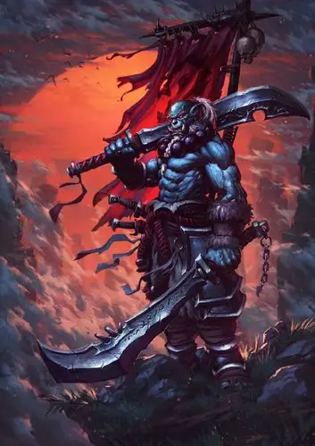 魔兽世界同人图集欣赏 老年版剑圣霸气侧漏