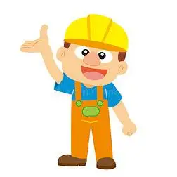 建筑工人卡通