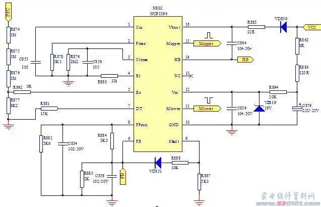 海信电视电路图(海信led液晶电视电源电路分析与维修)