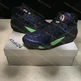 khaki24 nike kd13 杜兰特13代 黑蓝 耐克男子篮球鞋 ci9949-400