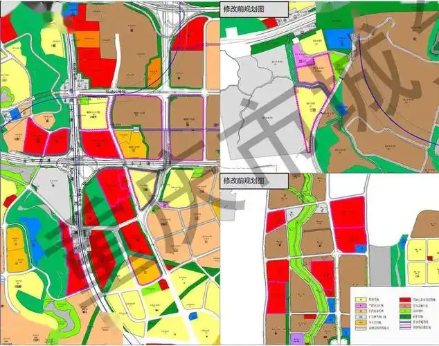 大渡口组团部分地块调规 涉及用地布局调整_规划