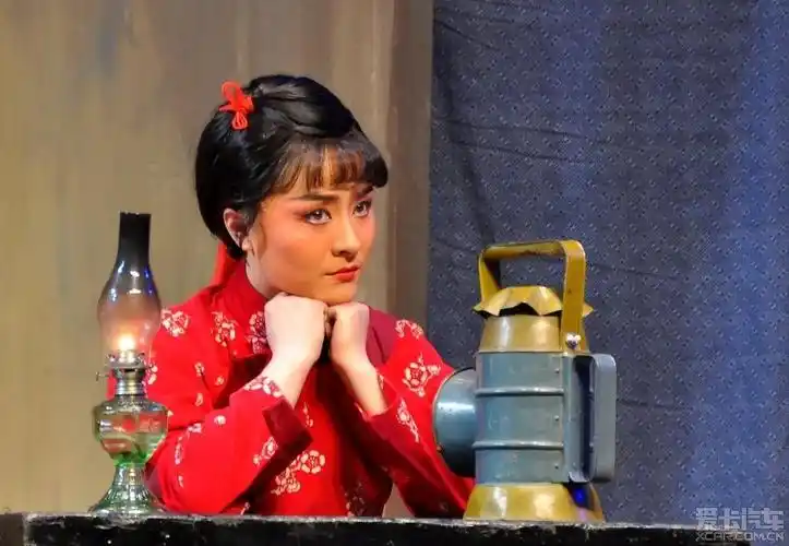 儿时回忆---革命现代京剧《红灯记》剧照之一