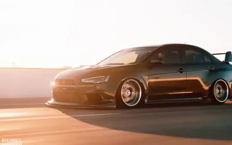 这得是多少人的梦中情车啊-三菱 evo 10