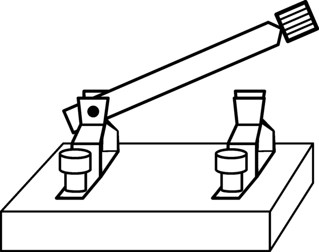 【电磁学图片】电路:电路元件-开启电键