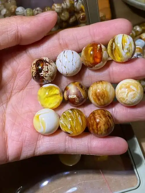 多宝蜜蜡纹理天花板传世不出欣赏款