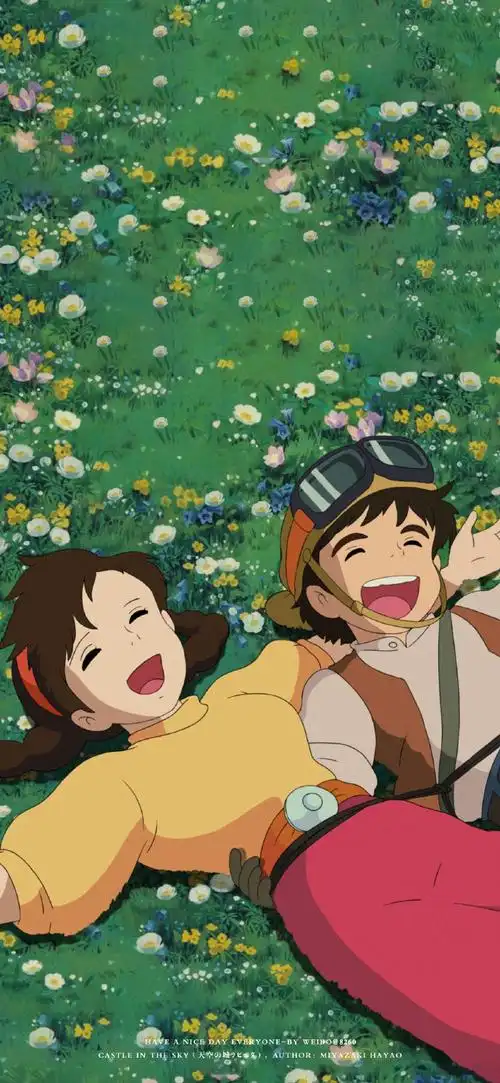 "宫崎骏天空之城"手机高清壁纸·图源:now_8260·原图上传,记得查看