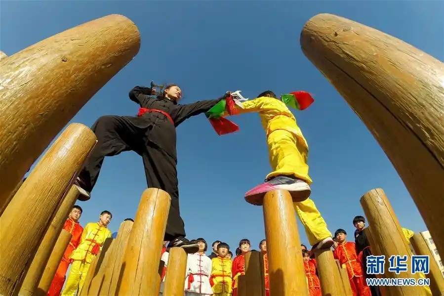 非遗梅花拳武动校园