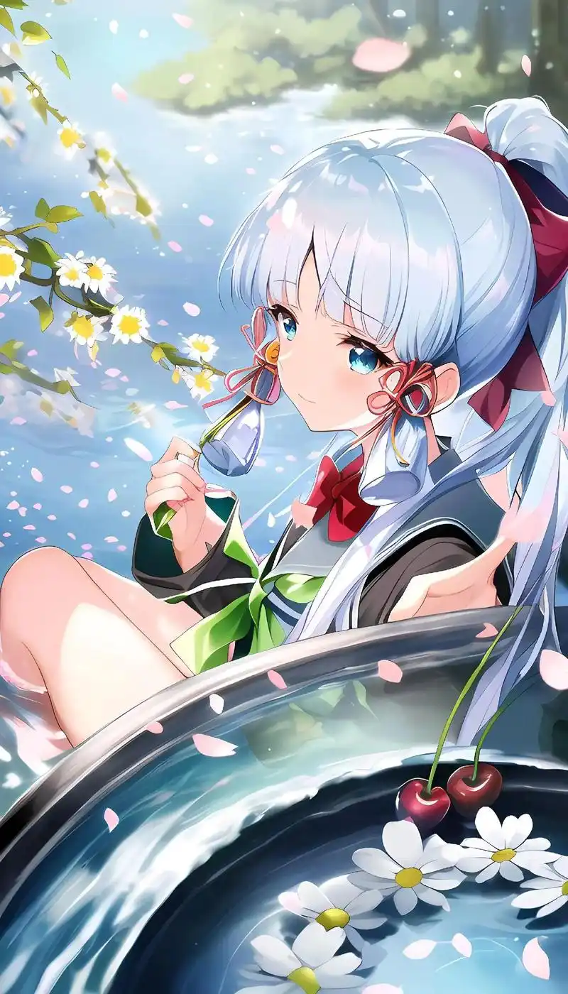 原神 #动漫老婆 #神里绫华 #二次元美图 #二次元人物 - 抖音