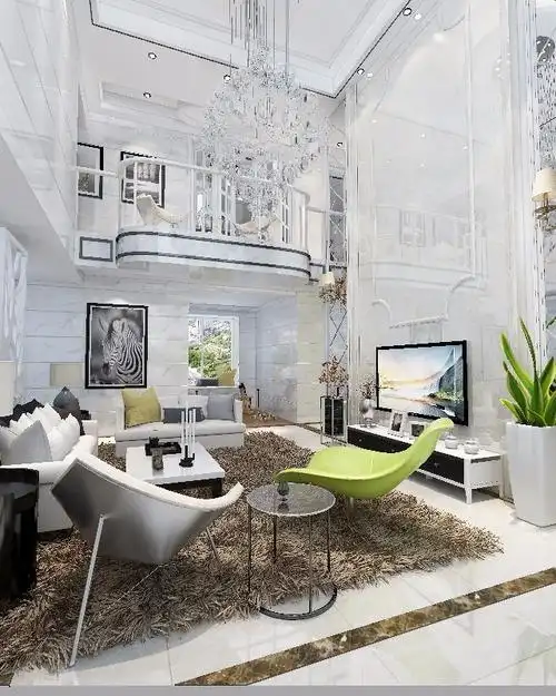 300平 现代风格 复式楼