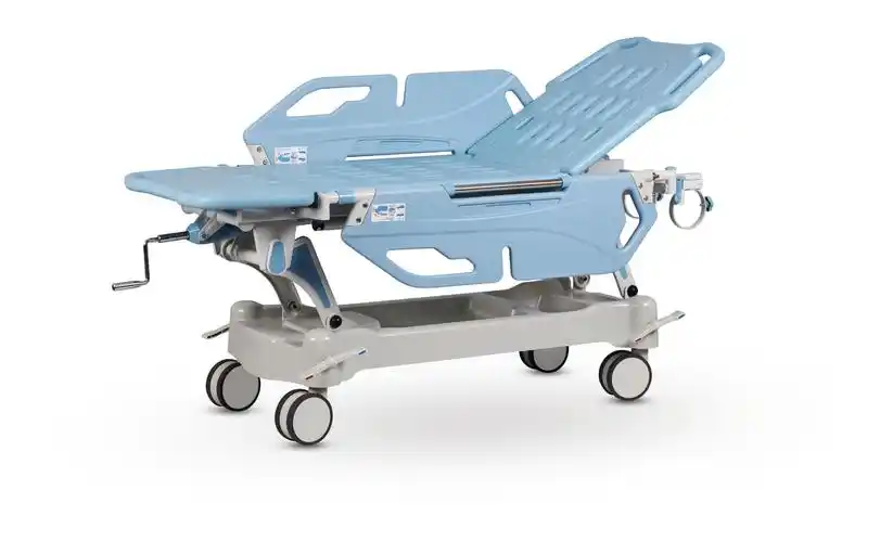 医院用abs升降平车抢救室急诊对接肠胃镜检查床病人转运手术推车