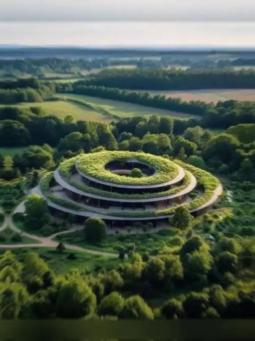 观景台 景观塔 环形观景台 郑州华黔 华黔设计 观景台效果图 景区规划