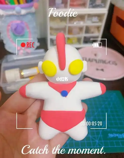 我的手工日常  #diy手工制作  #咸蛋超人  #奥特曼  #我的粘土世界