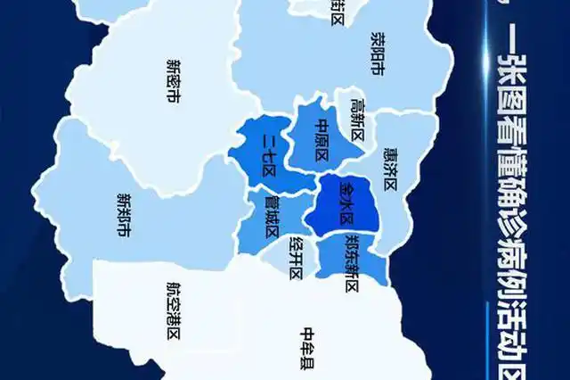 郑州这些小区发现确诊病例 一图看懂病例活动区域