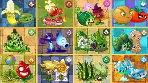 pvz2植物大战僵尸:豌豆荚,火焰豌豆,充能柚子组合挑战