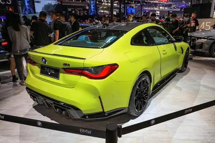 2020北京车展——柠檬黄的宝马m4