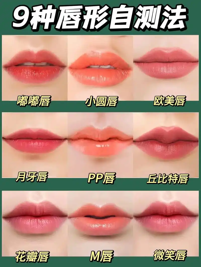 唇形判断方法 166嘴唇 - 抖音