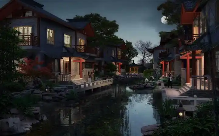 园林景观 中式古典园林设计 收藏 关键词:中式古典园林设计图片显载