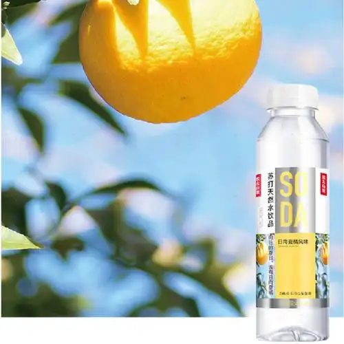农夫山泉苏打天然水日向夏橘风味410ml