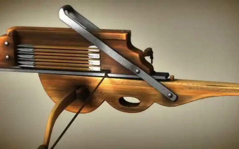 古代中国弩结构动作介绍,诸葛连弩