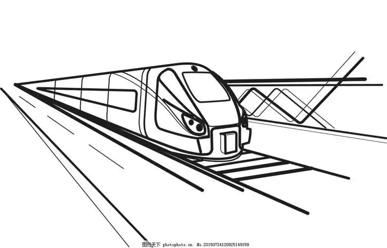 贵阳地铁列车怎么简笔画