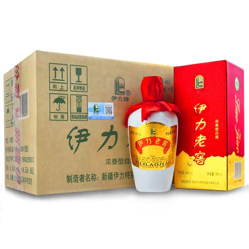 新疆酒伊力老窖52度*6*500ml伊犁伊利 伊力大老窖浓香型 纯粮酿造