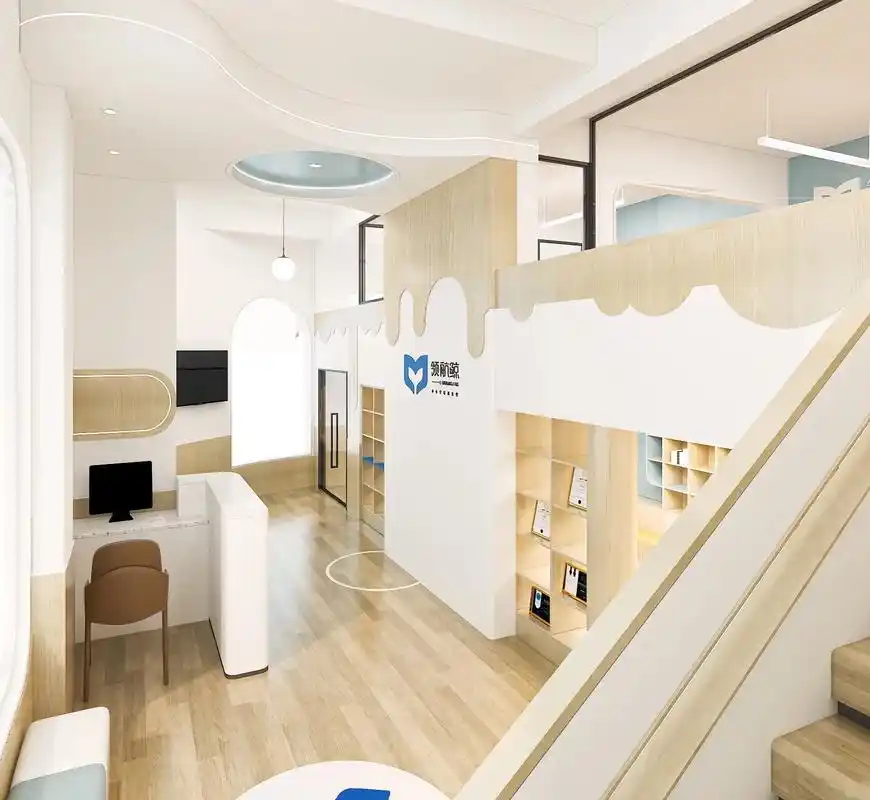 托管班托管中心装修设计效果图作品分享原创.