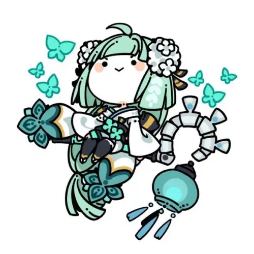 阴阳师 青行灯 q版