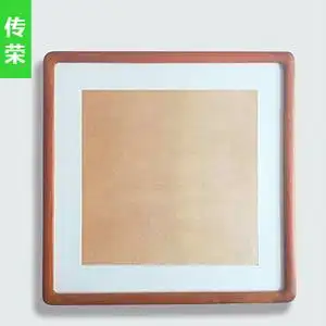 圆角实木画框定制挂墙装裱山水人物国画书法剪纸素描字画装饰框子