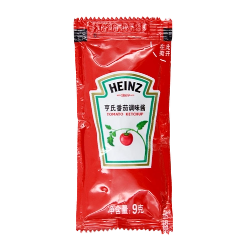 亨氏番茄酱家用小包6袋亨氏番茄调味酱9g袋6