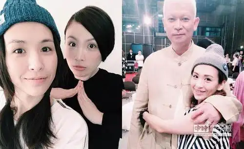 魏如萱,魏如昀的爸爸是竹联帮太极堂堂主(右图左),好处是姊妹俩创来