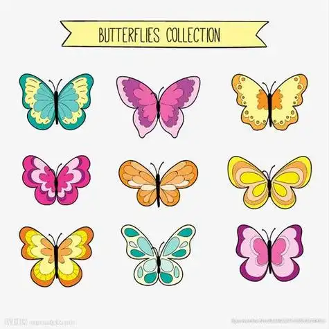 蝴蝶简笔画图片大全蝴蝶简笔画图片大全彩色