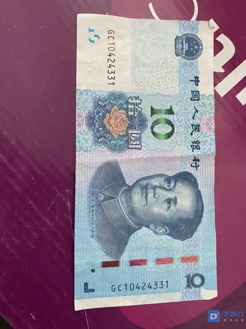 这个10块钱咋长这样?这是新版吧,还是第一次见