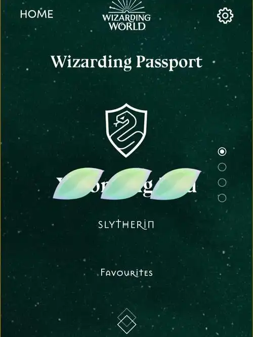 oh my god……今天终于在哈利波特英文官方网站pottermore上注册了