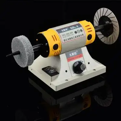 戈斯x拉多功能台磨机玉石雕刻机琥珀蜜蜡打磨机佛珠抛光机切割.