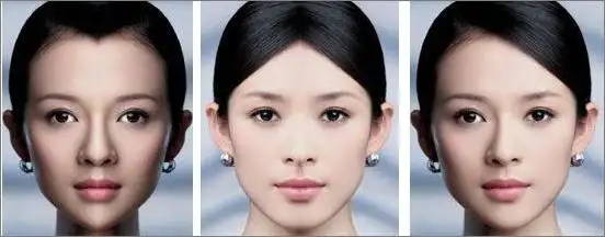 ps出来的对称明星照