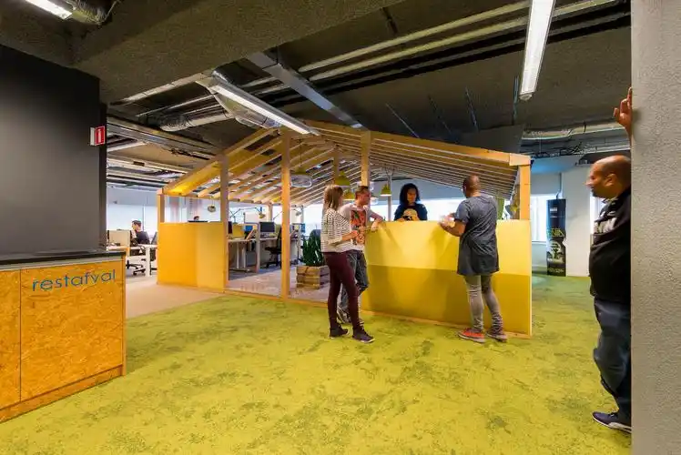 外国公司办公室最新室内装饰图片大全