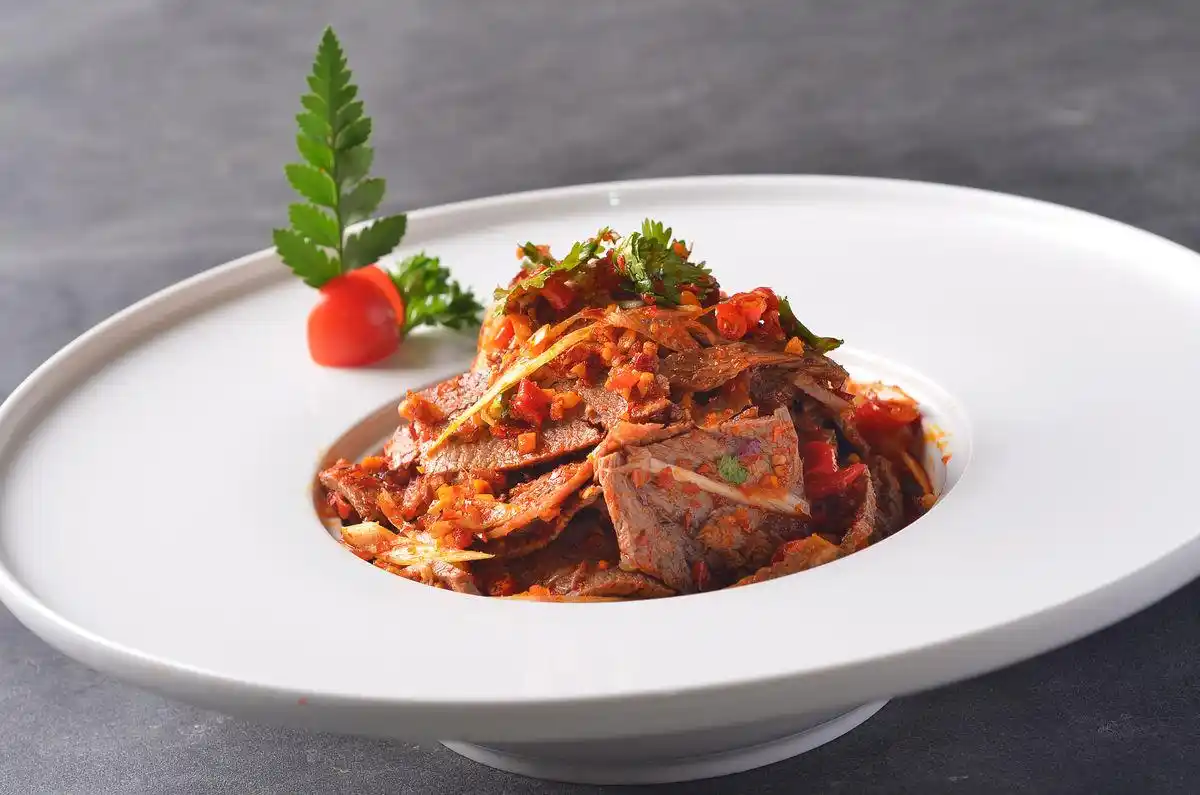 干拌牛肉,超级下饭哦