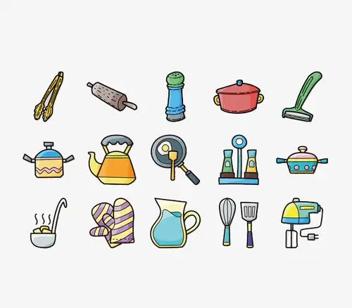 厨房器具小图标