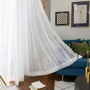 窗帘白纱透明