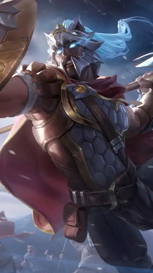 lol英雄联盟 不屈之枪 潘森 pantheon 大夏武士 手机壁纸