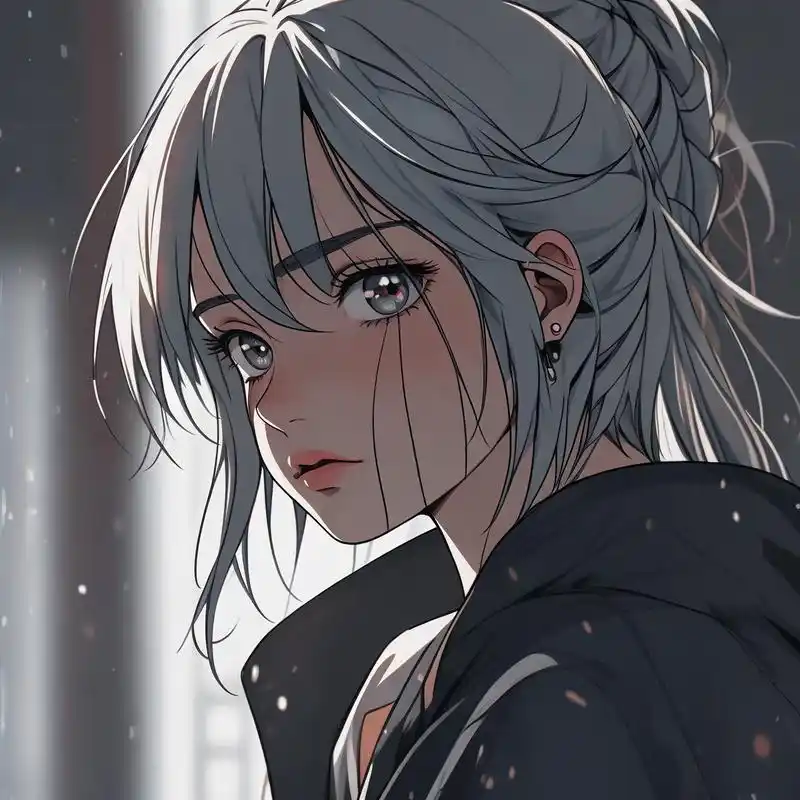 动漫风抑郁美女头像92 探索动漫世界中的深沉与忧郁,这些头像捕捉了