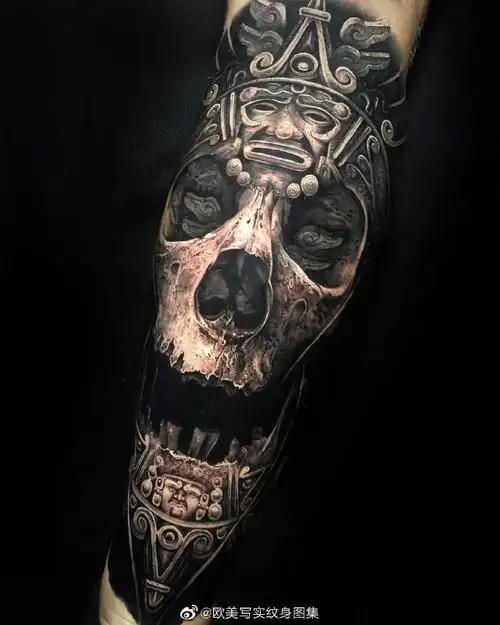 来自欧美写实纹身图集 - 微博