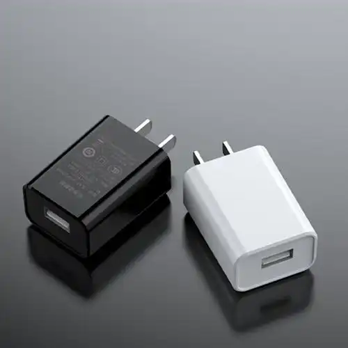 手机5v2a充电器头快充电头座安卓数据线加长充电线插头2米白线充套装