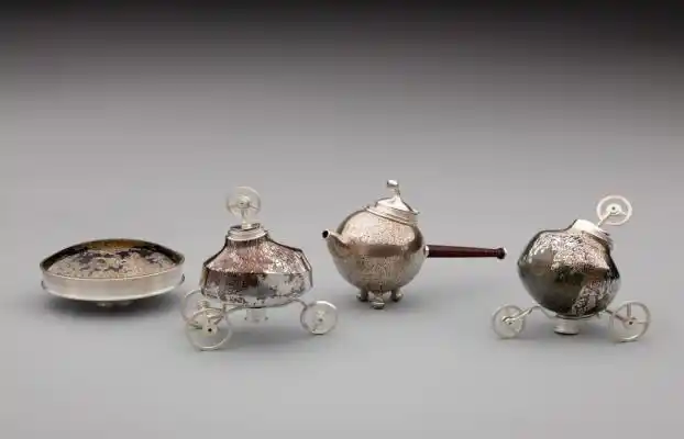 文创作品:"注"茶具设计