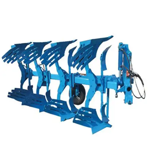 耕地液压翻转犁四轮拖拉机带深耕栅条旋转犁镜面液压翻转犁