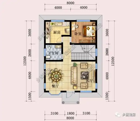 8x125米二层别墅平屋顶设计看过的人都说绝妙