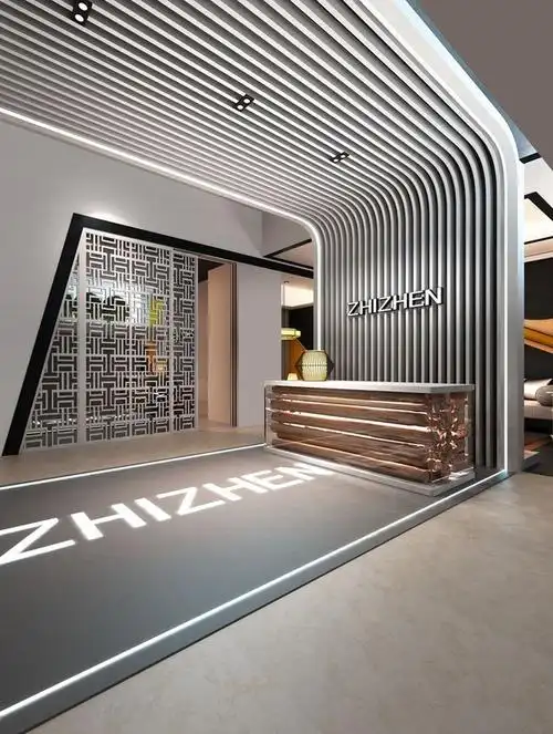 高颜值的公司前台形象墙设计每天学点151224