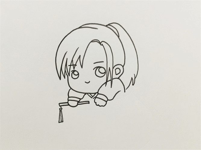 魏无羡简笔画图片 魏无羡怎么画