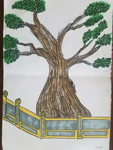 画古树---三7